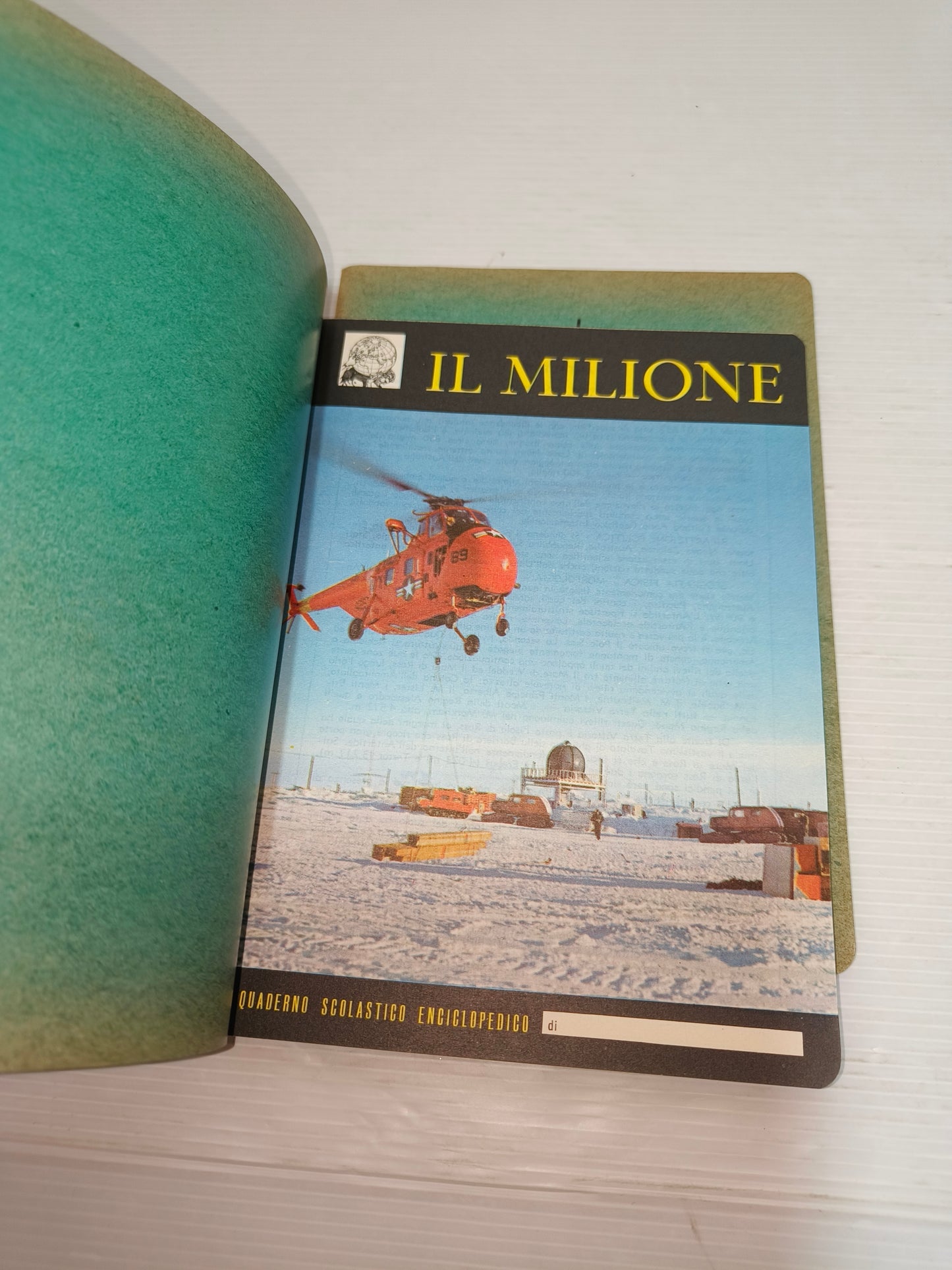 Quaderni Enciclopedici Il Milione Bella Copia anni 50-60, LEGGI