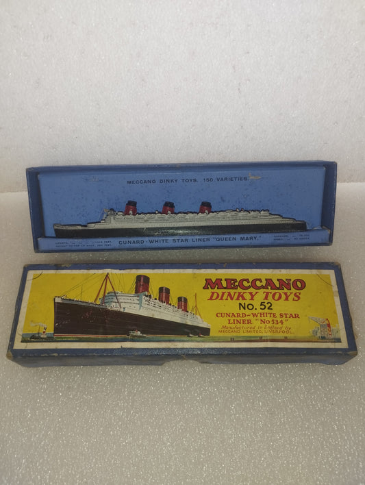 Queen Mary Cunard White Star Linear N. 534

Meccano Dinky Toys

Made in England