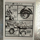 Dunlop Aquajet Guido Crepax  Locandina
Rifilata Da Rivista D'epoca Su Cartoncino