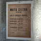 Moto Gilera risultati 1951 Locandina
Rifilata Da Rivista D'epoca Su Cartoncino