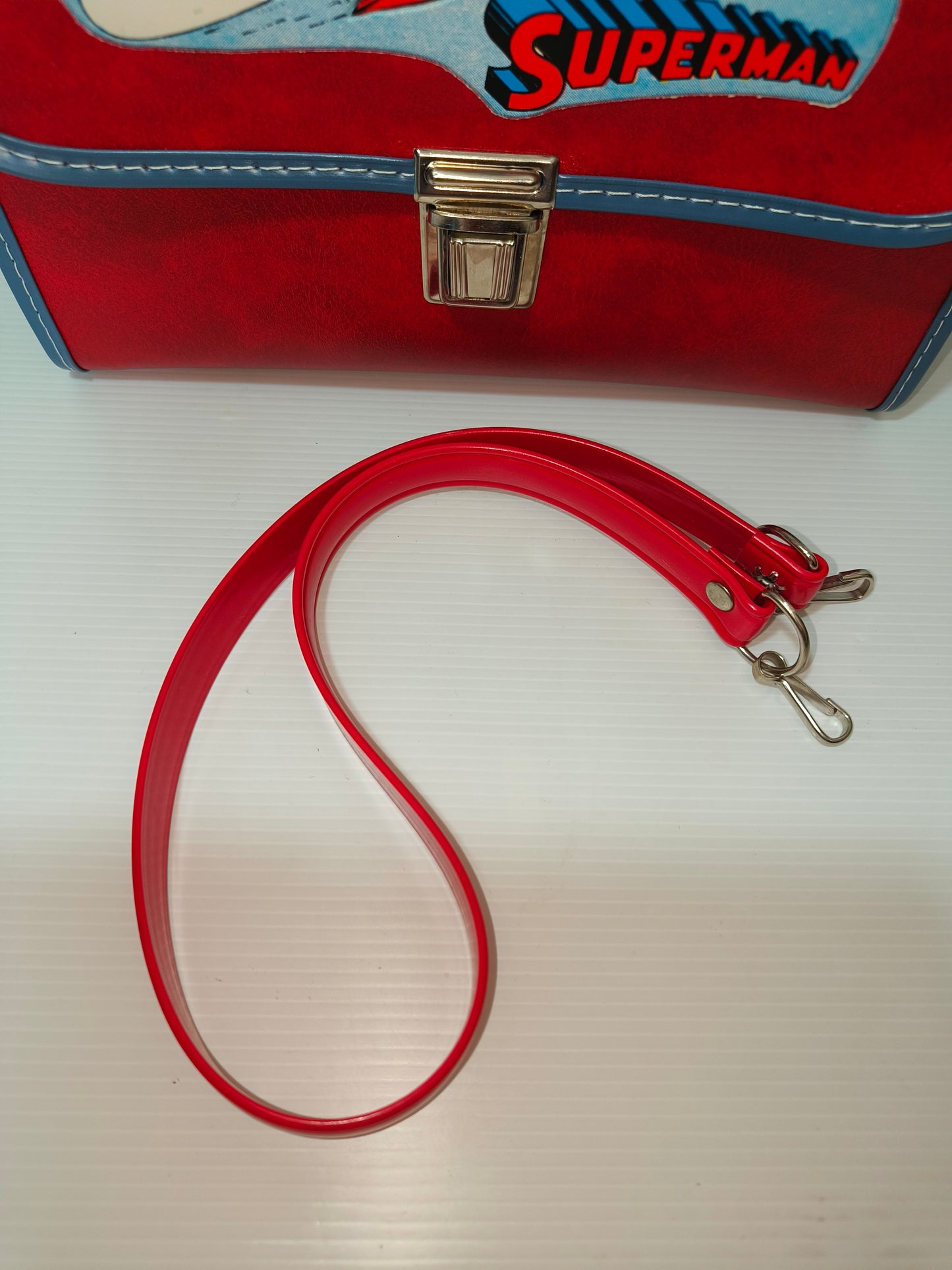 Panierino cestino d'epoca Superman, Dc Comics