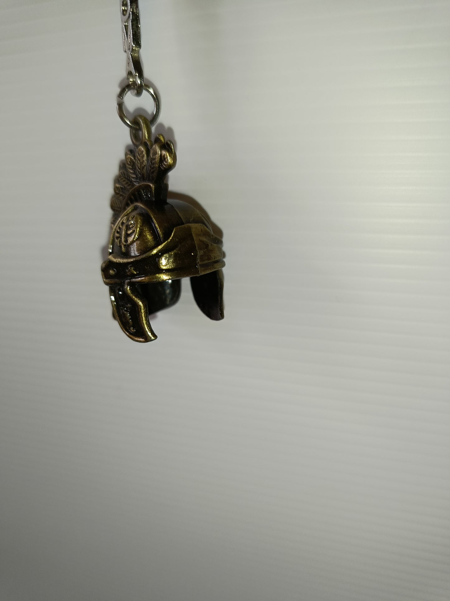 Portachiavi Elmo Soldato Romano Souvenir In Metallo