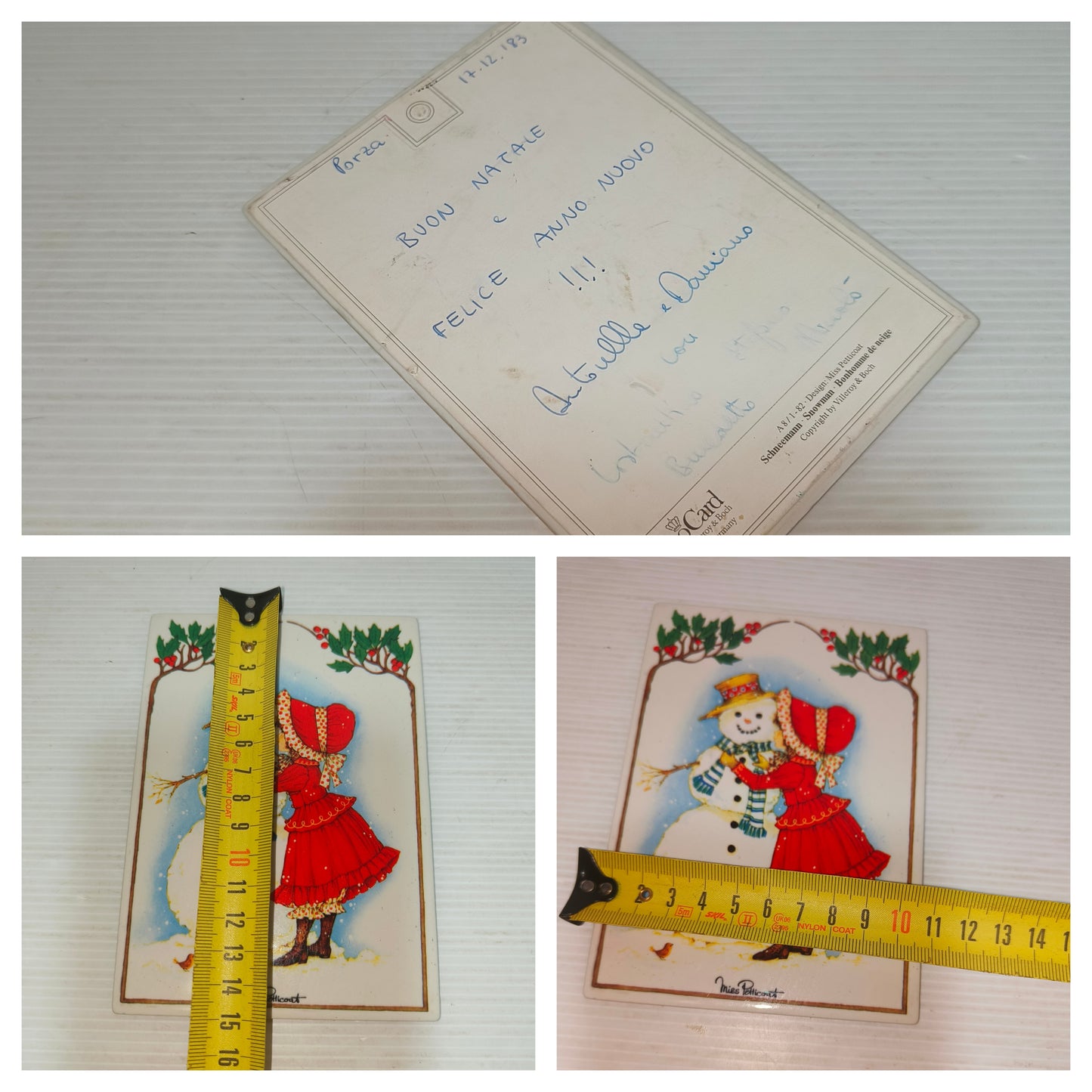 Cartolina Miss Petticoat anni 70
