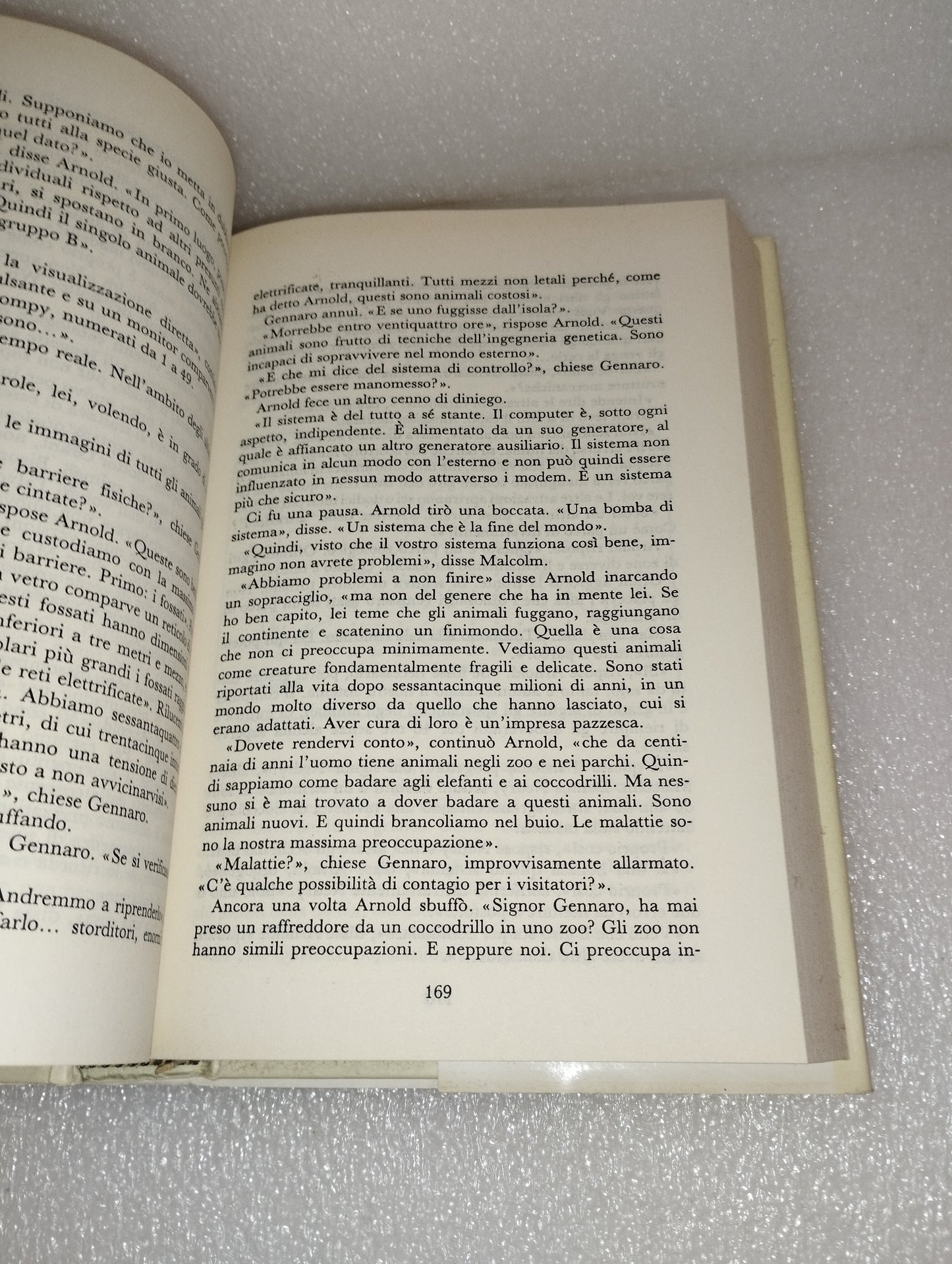 Jurassic Park Michael Crichton
Edizione CDE 1993