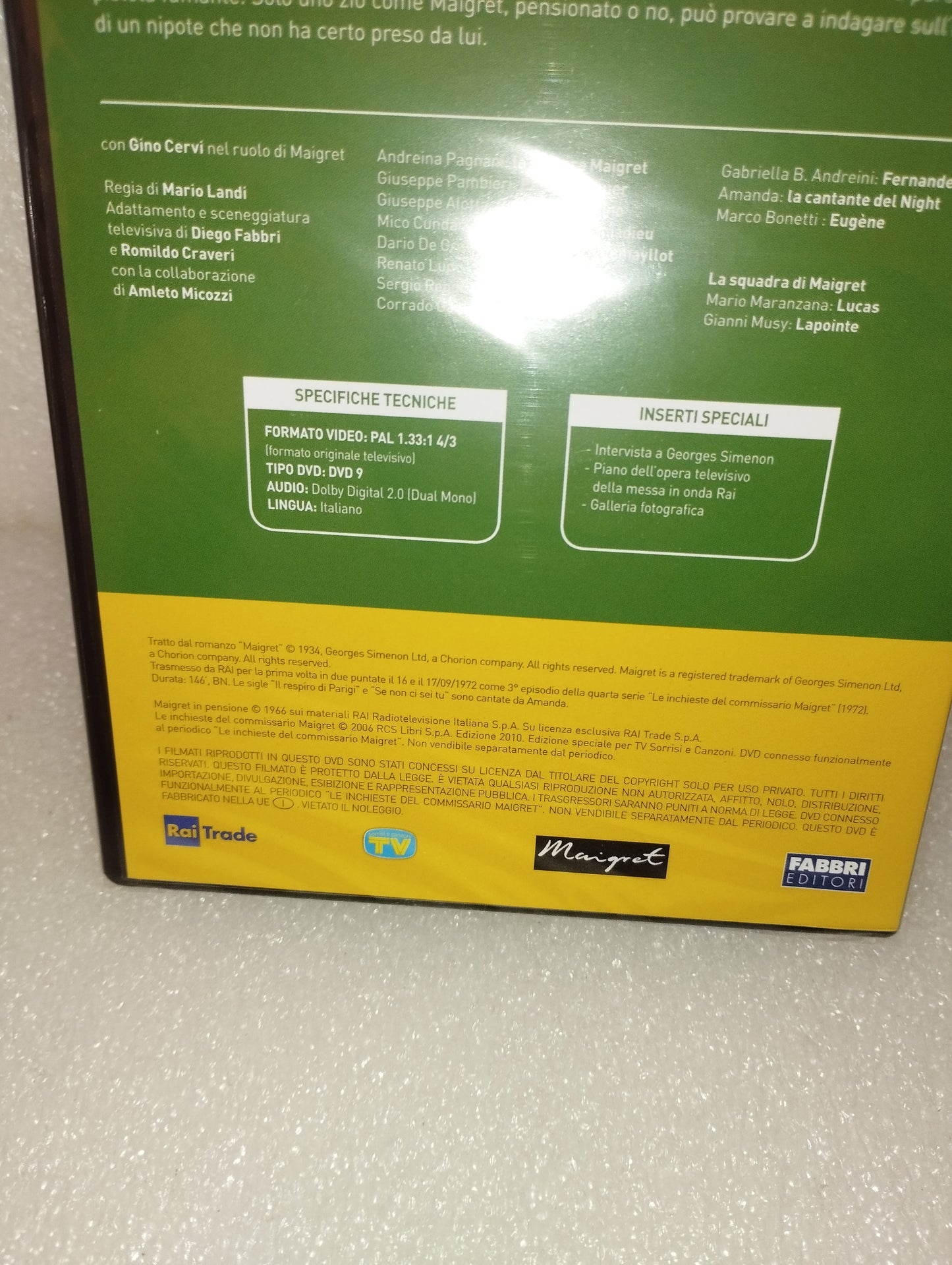 Maigret in Pensione
Le inchieste del Commissario Maigret Maigret DVD