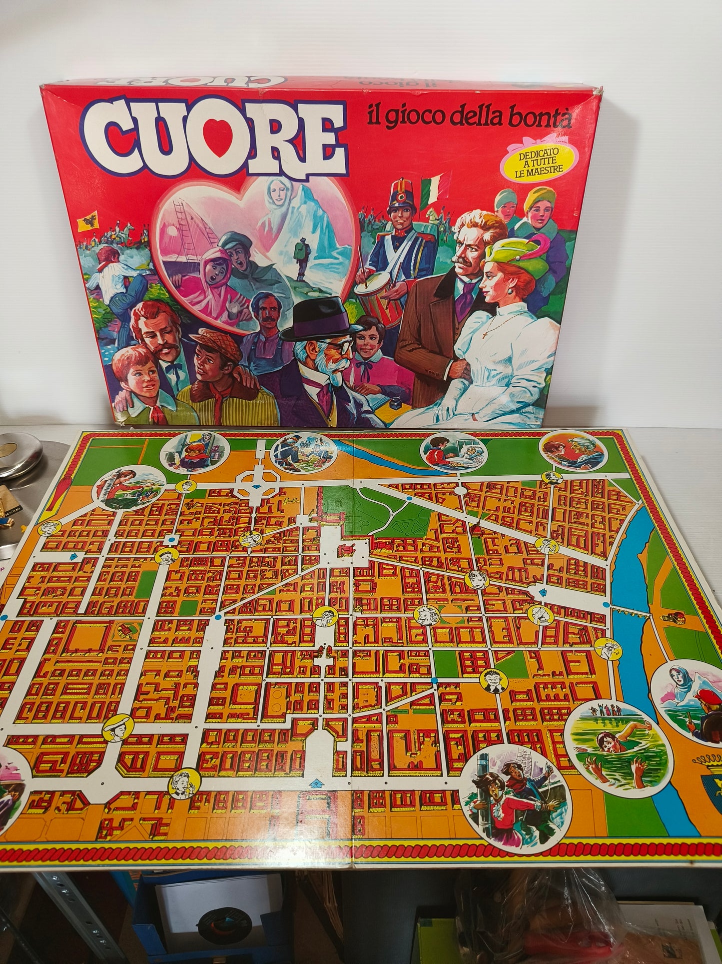 Gioco da tavolo Cuore, Caligaris anni 80 LEGGI