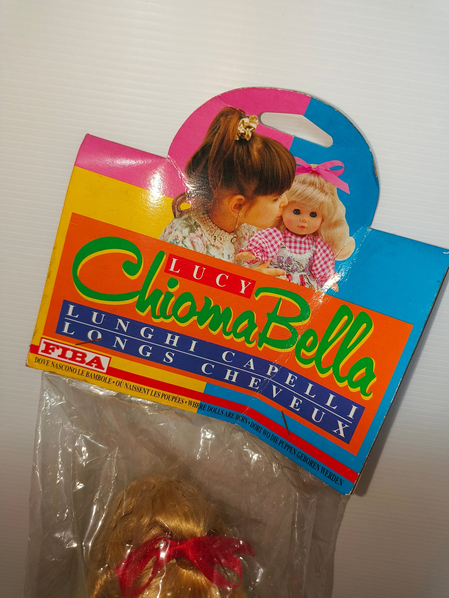 Bambola Lucy Bella Chioma vintage, Fiba LEGGI