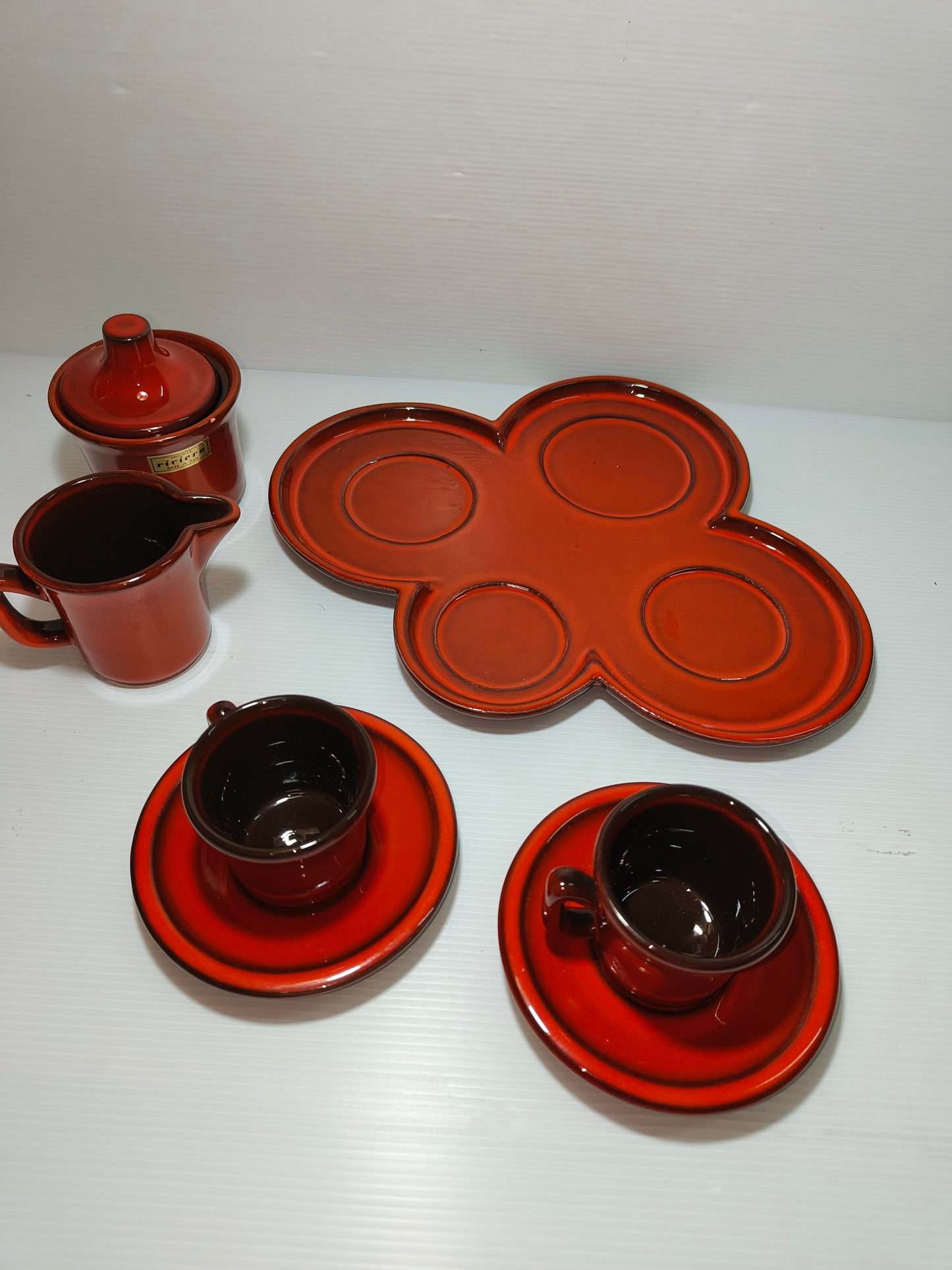 Set caffè marca Riviera anni 70, LEGGI