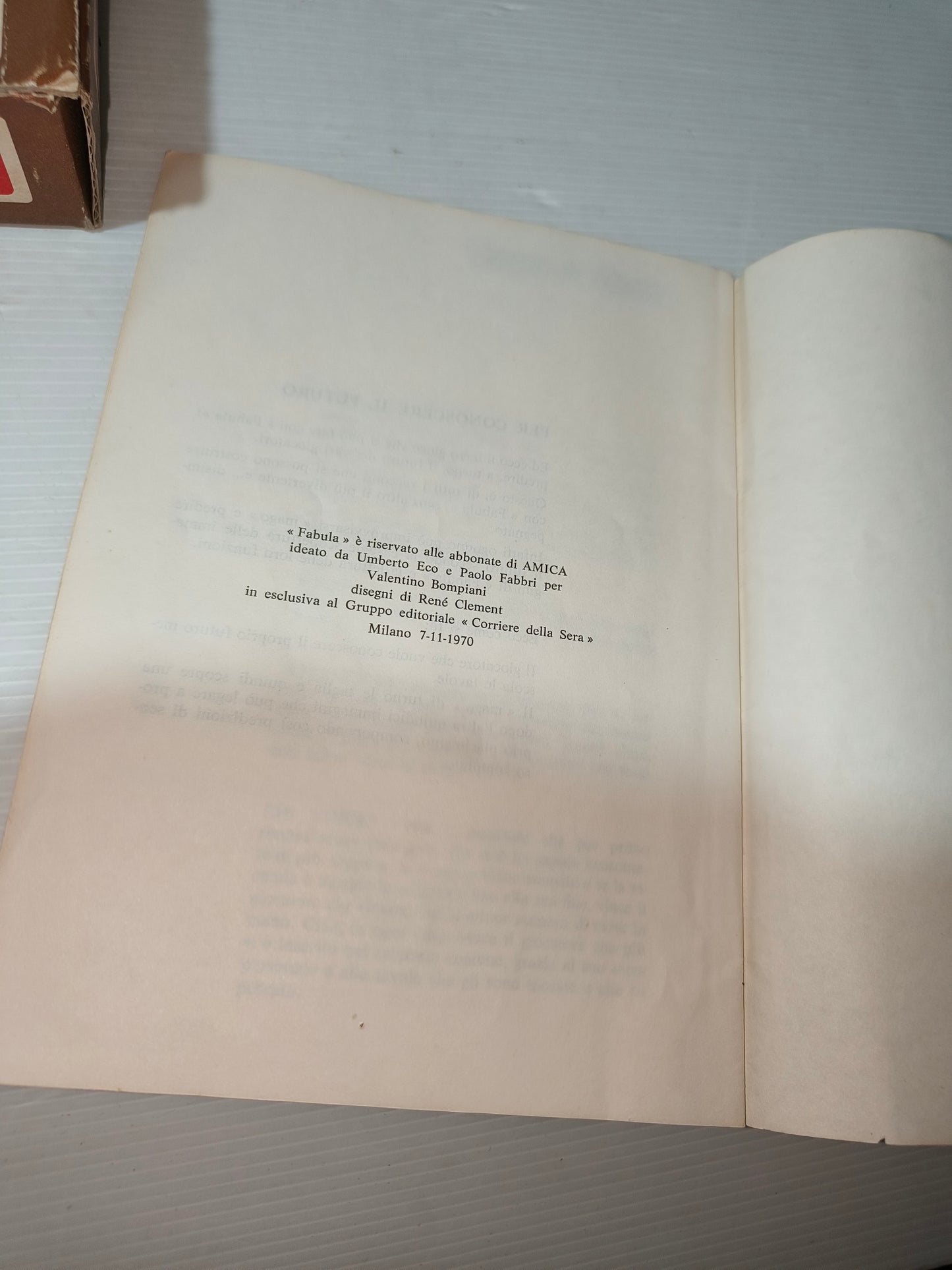 Gioco Fabula Il Gioco Di Lei E Di Lui, anni 70 LEGGI