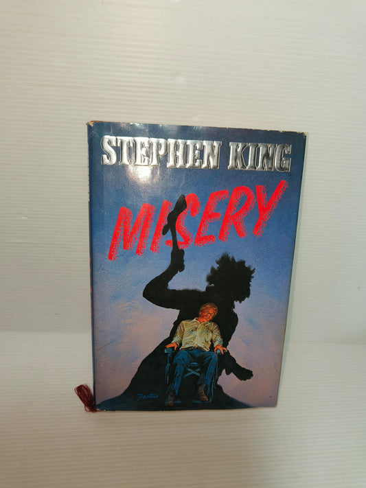 Libro Misery Stephen King, 1^ediz. 1989