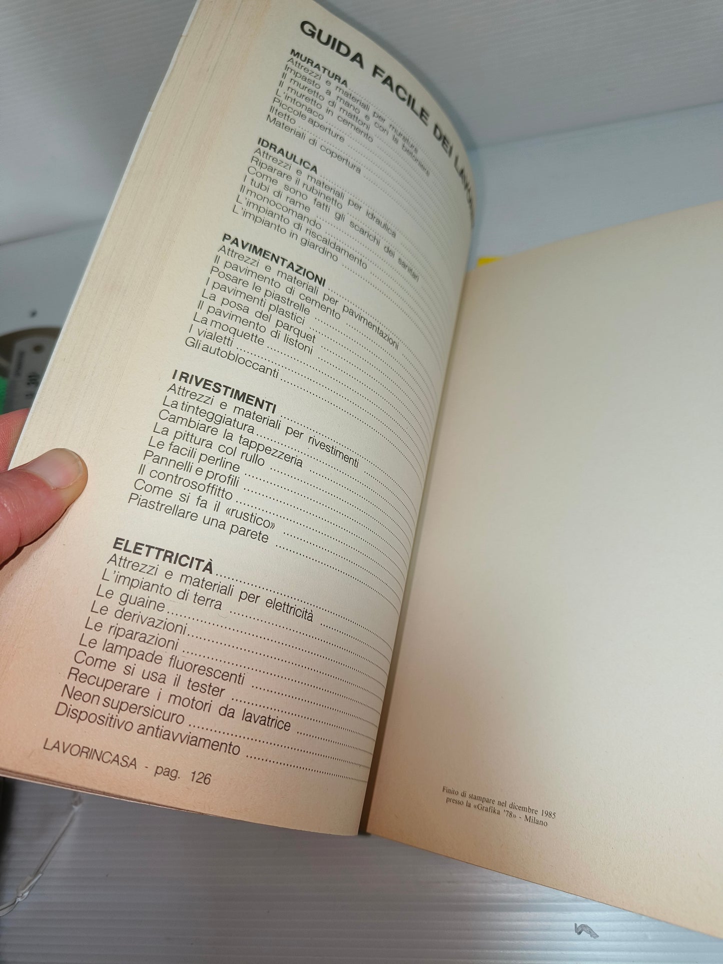 Lotto libri fai da te, anni 70 e 80 LEGGI