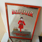 Specchio pubblicitario vintage Dry Gin Beefeater, LEGGI