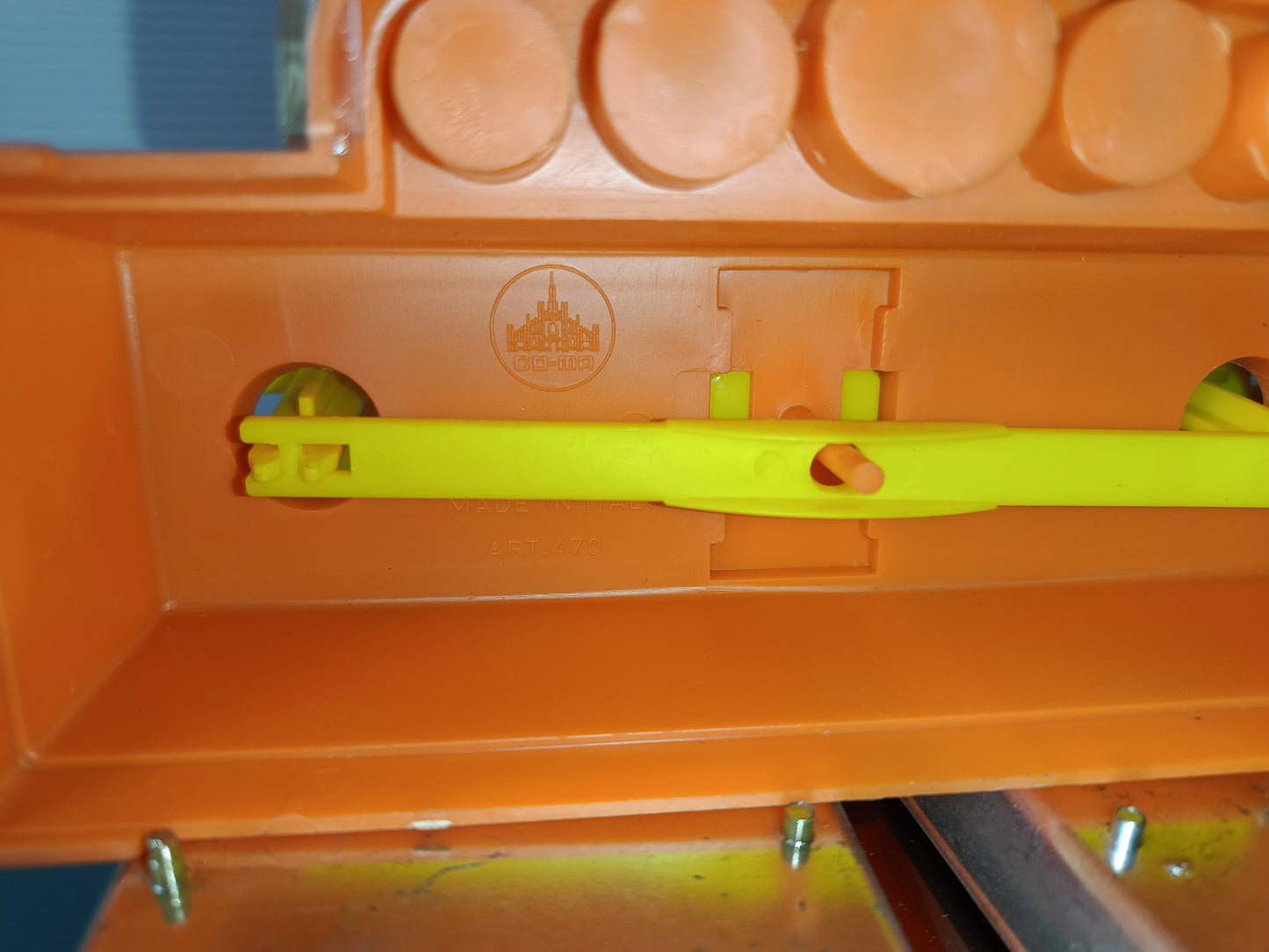 Bilancia Giocattolo In Plastica CO-MA Anni 70