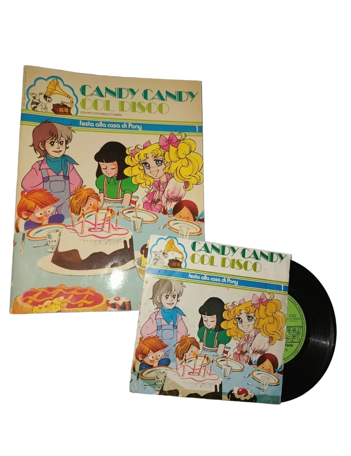 Candy Candy Col Disco Fabbri Editori 1981 numero 1