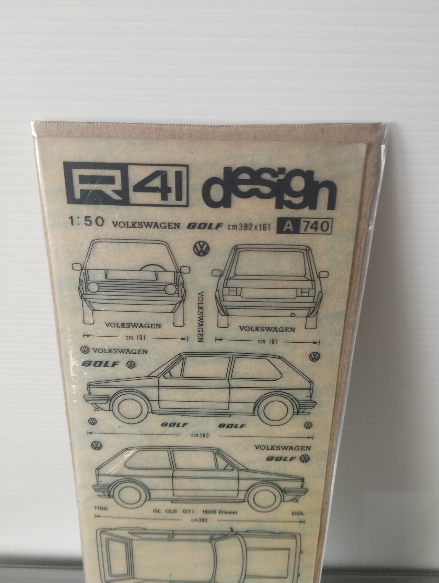 Volkswagen Trasferello R41 Design
Scala 1:50