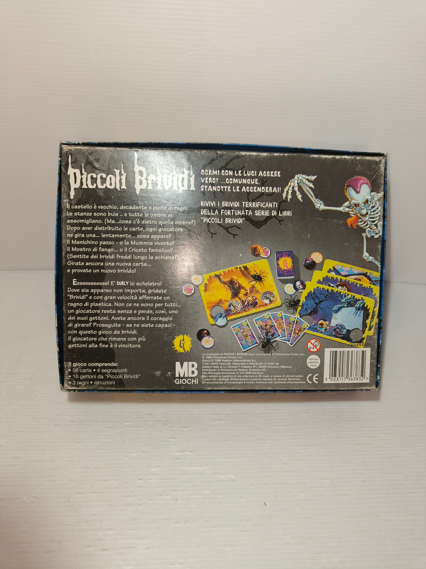 Gioco Piccoli Brividi, MB anni 90 LEGGI