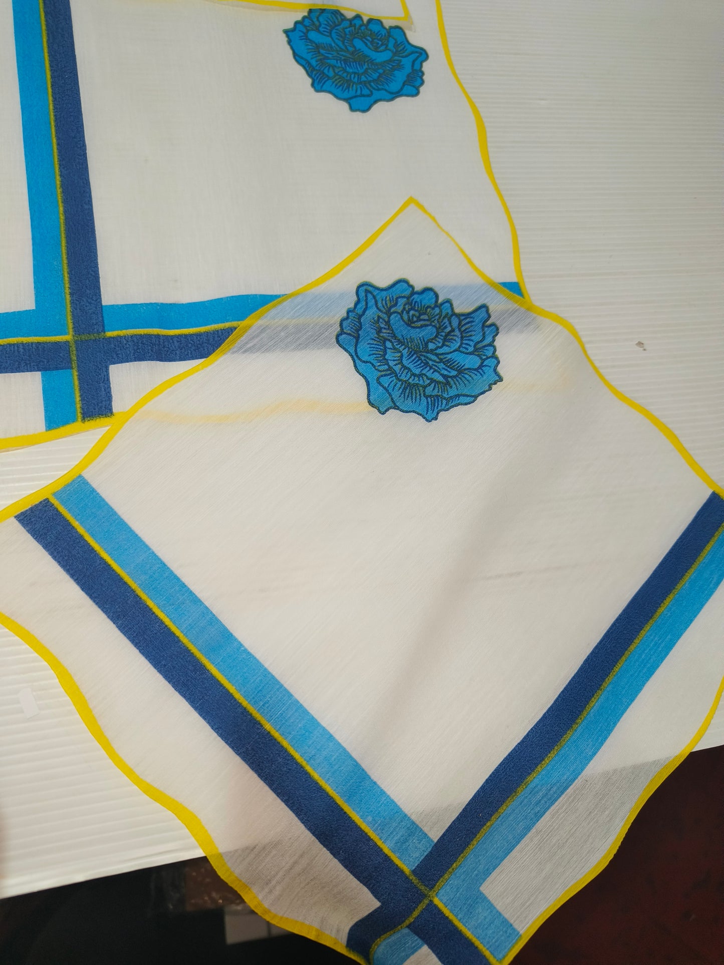 Fazzoletti vintage in cotone