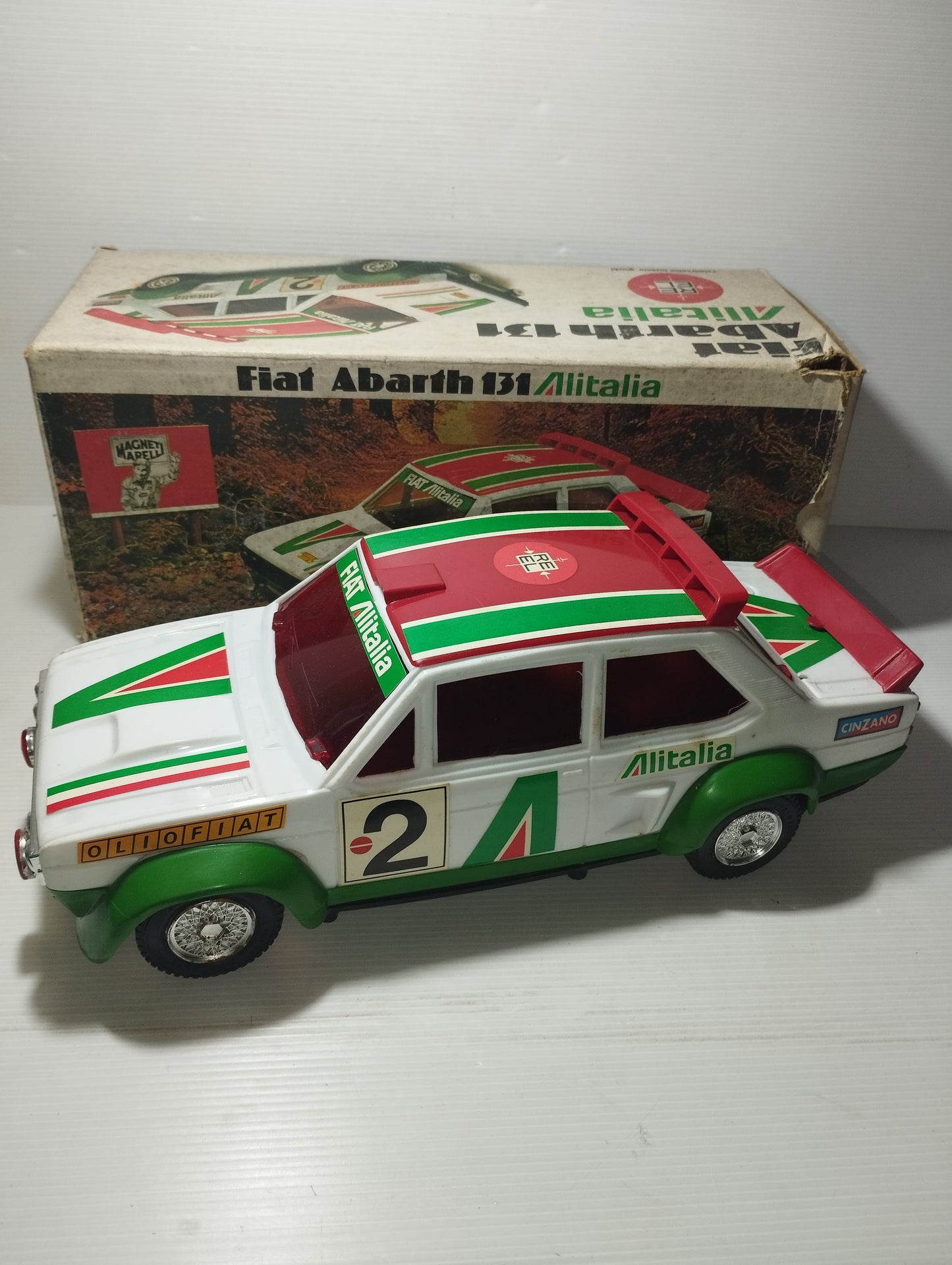 Fiat Abarth 131 Alitalia
Prodotta da Reel Art.0550
Made in Italy