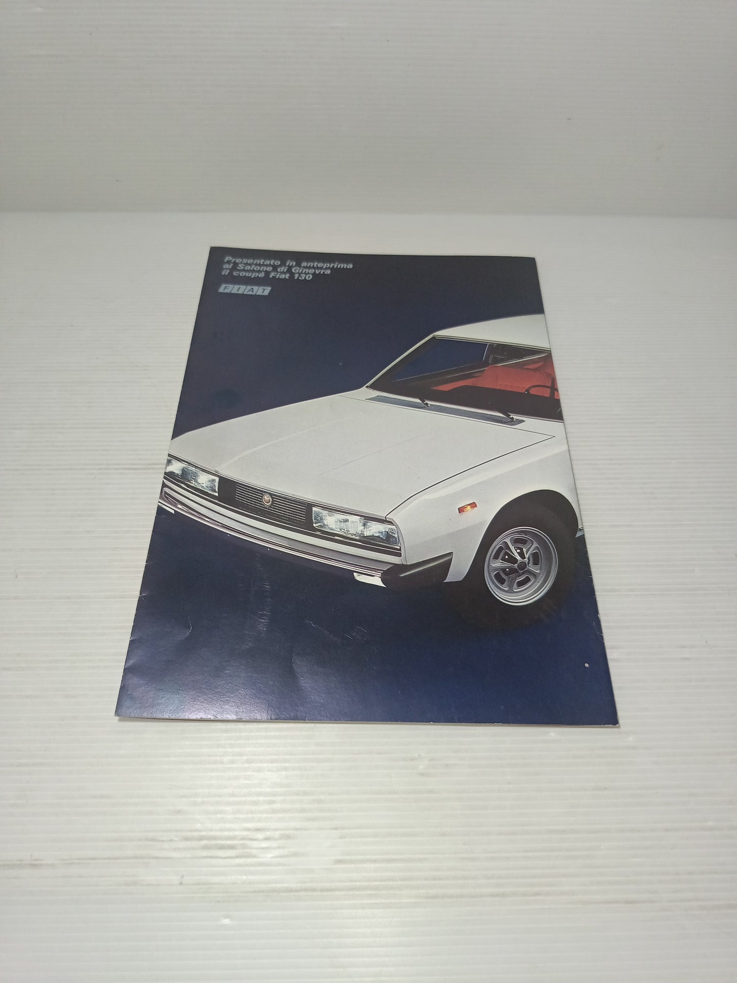 Fiat 130 Coupé Depliant Pubblicitario Pieghevole

Anni 70