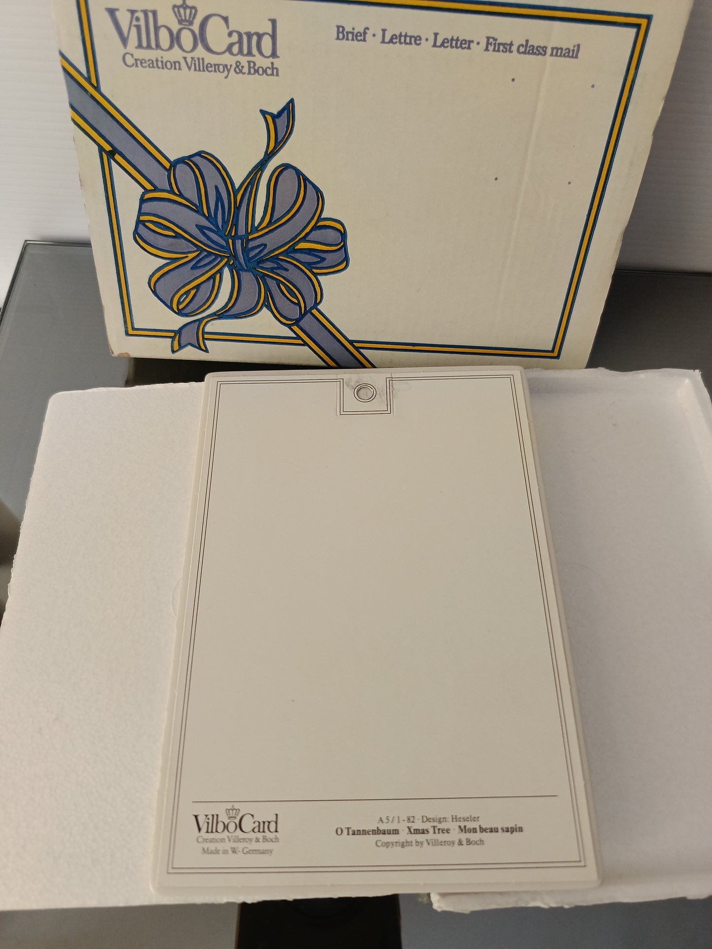 VilboCard Creation Villeroy & Bosch In Porcellana