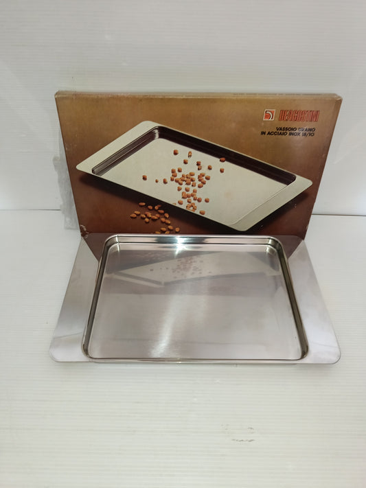 Vassoio Serie  Urano 2000 Deagostini art.520
Acciaio Inox 18/10
Anni 70/80