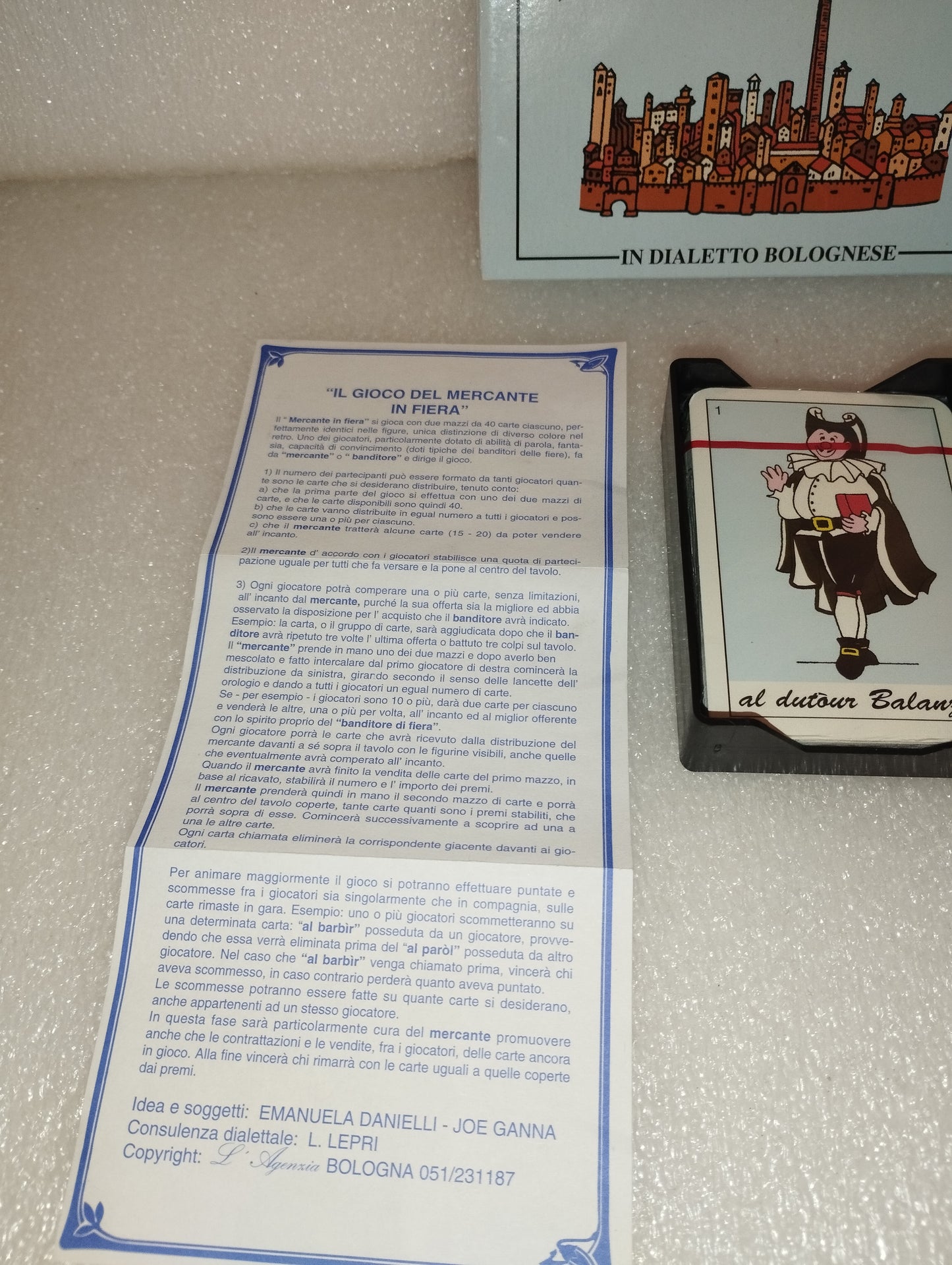 Mercante In Fiera In Dialetto Bolognese