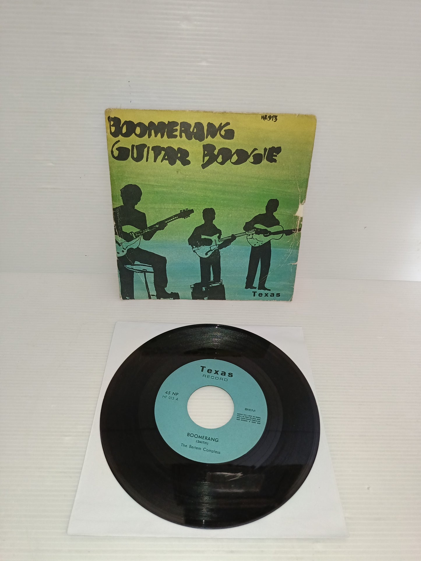 Boomerang/Guitar Boogie The Bertem Compless 45 giri raro