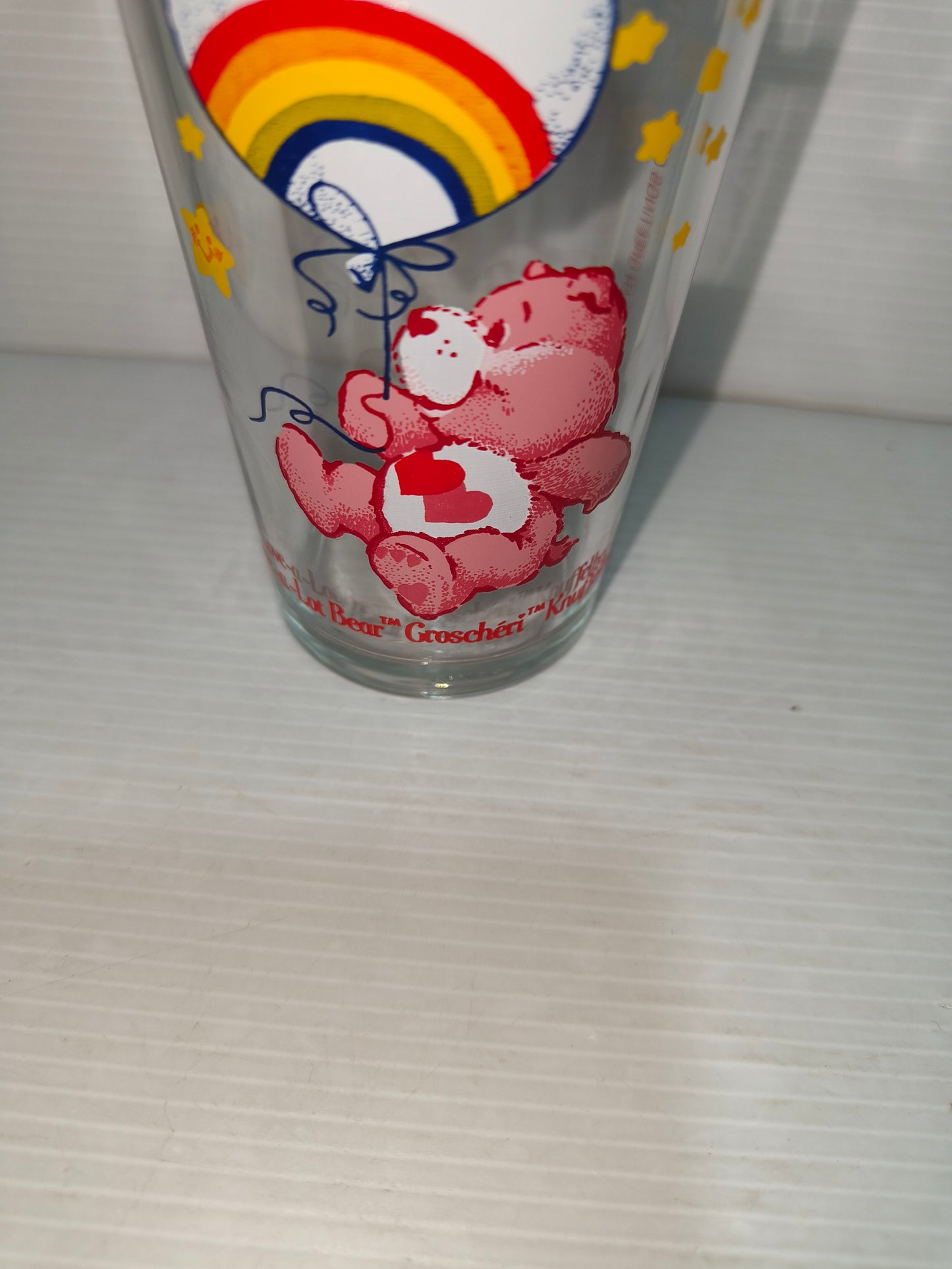 Bicchiere Care Bears Groscheri, 1985