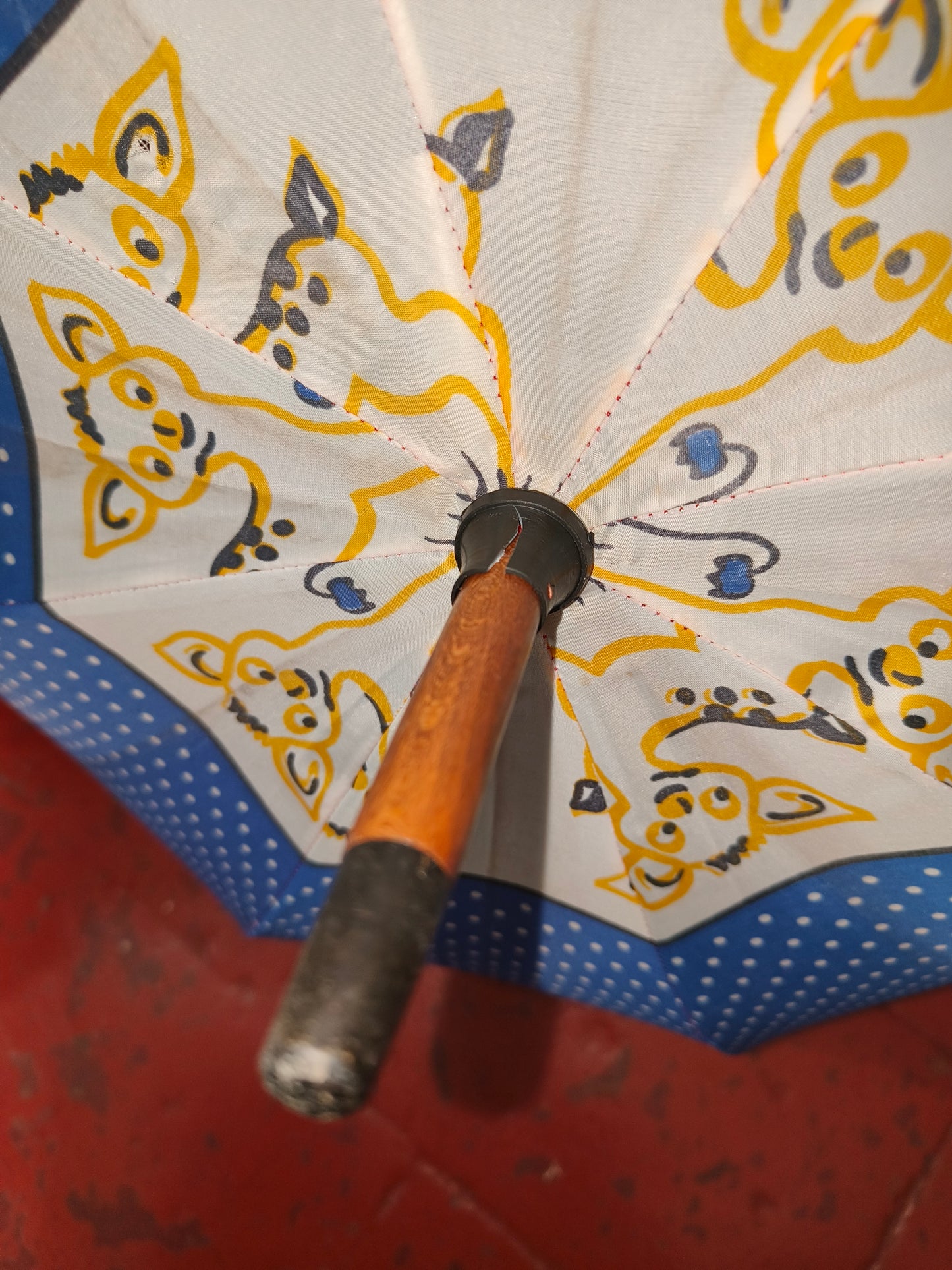 Ombrello misura piccola anni 70, LEGGI