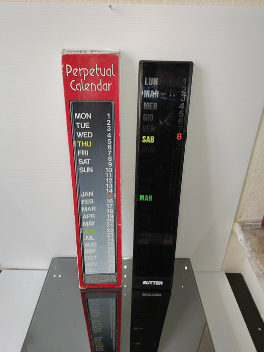 Calendario Perpetuo Sutter Vintage
in plastica