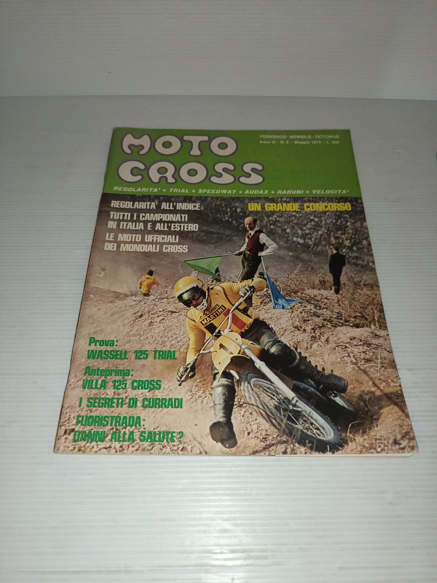 Moto Cross N.5 maggio 1973 Periodico Mensile