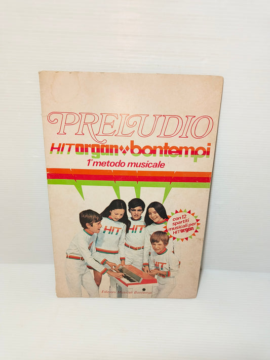 Libretto Preludio Bontempi Hit Organ anni 70