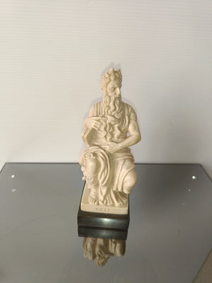 Statuetta Mosè Di Michelangelo Vintage