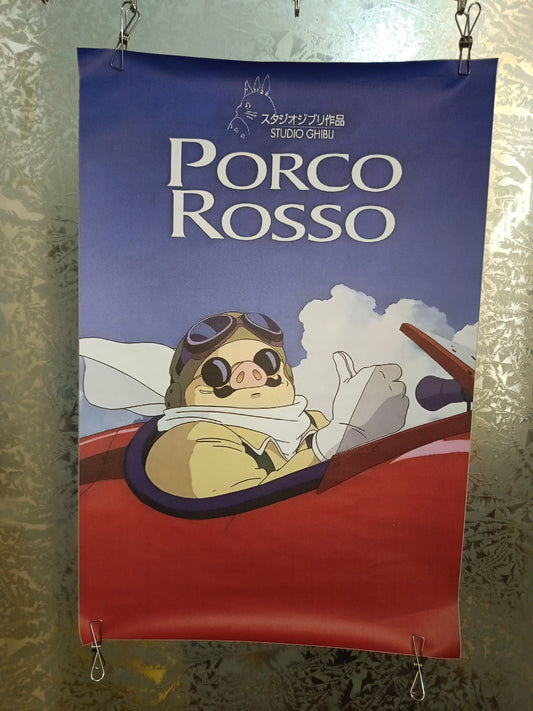 Stampa Su Tela Porco Rosso