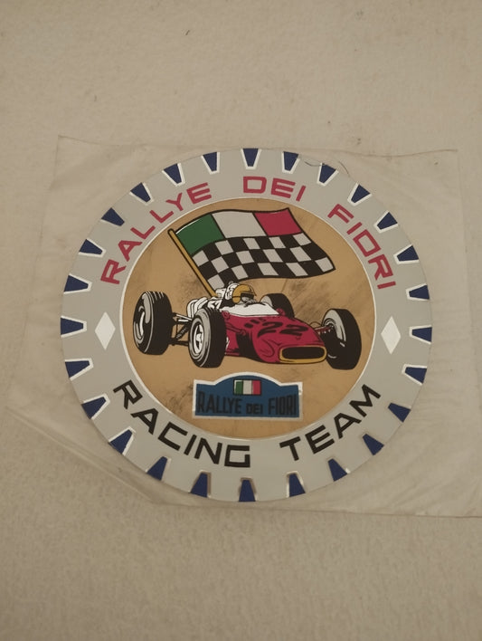Adesivo Rallye Dei Fiori Racing Team
Anni 60