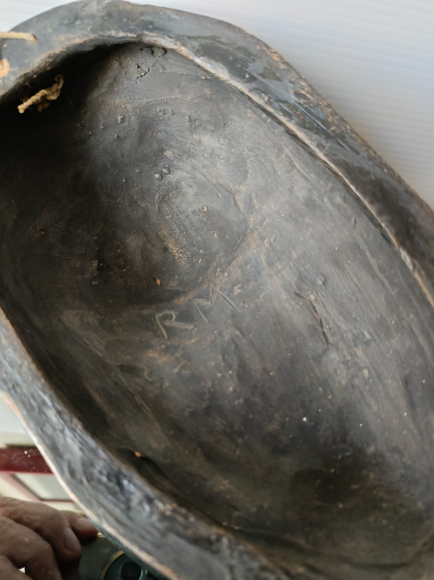 Maschera Africana In Ceramica