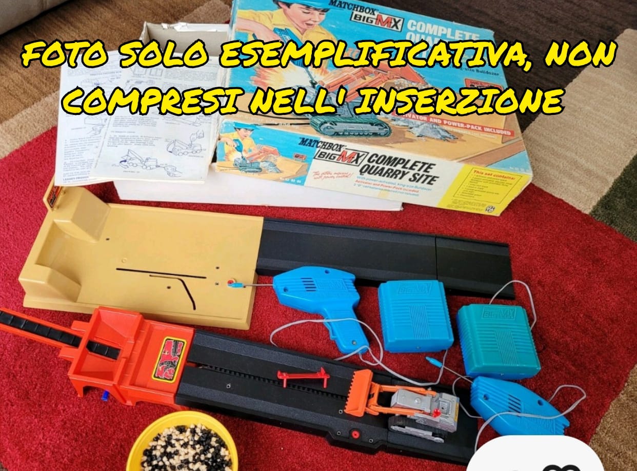 Matchbox Big MX
2 parti Pedana Di Lancio Originali
Made in England