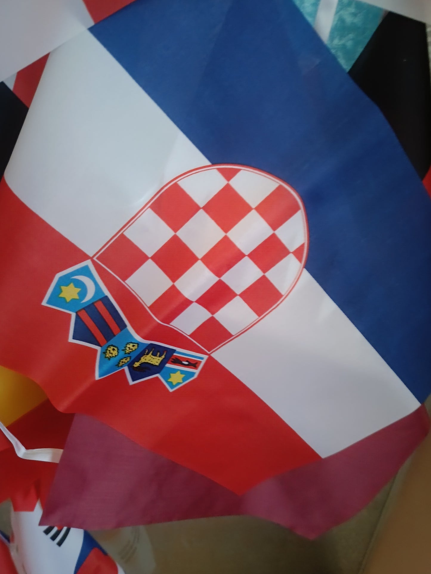 Mondiali Qatar  2022 Calcio
Catena Bandiere 32 Nazioni Partecipanti