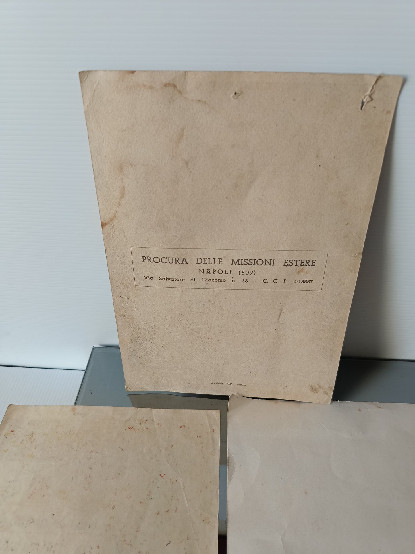 3 Antiche Stampe Religiose