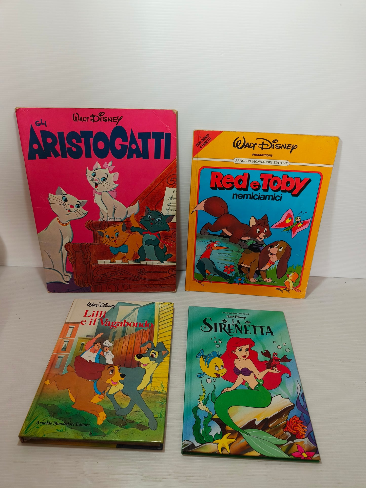 Lotto libri per Bambini Walt Disney vintage da lettura, LEGGI