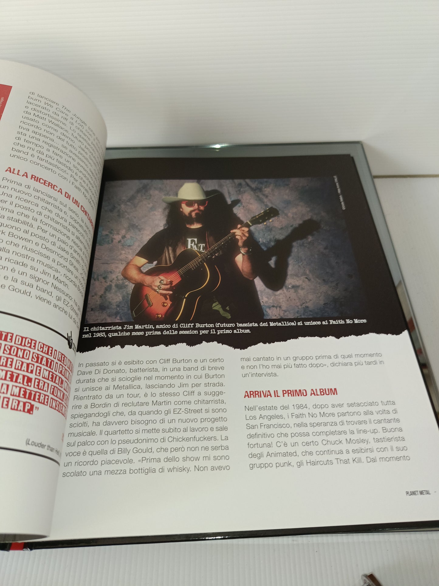 Faith No More Libro Serie Planet Metal
Hachette n.31