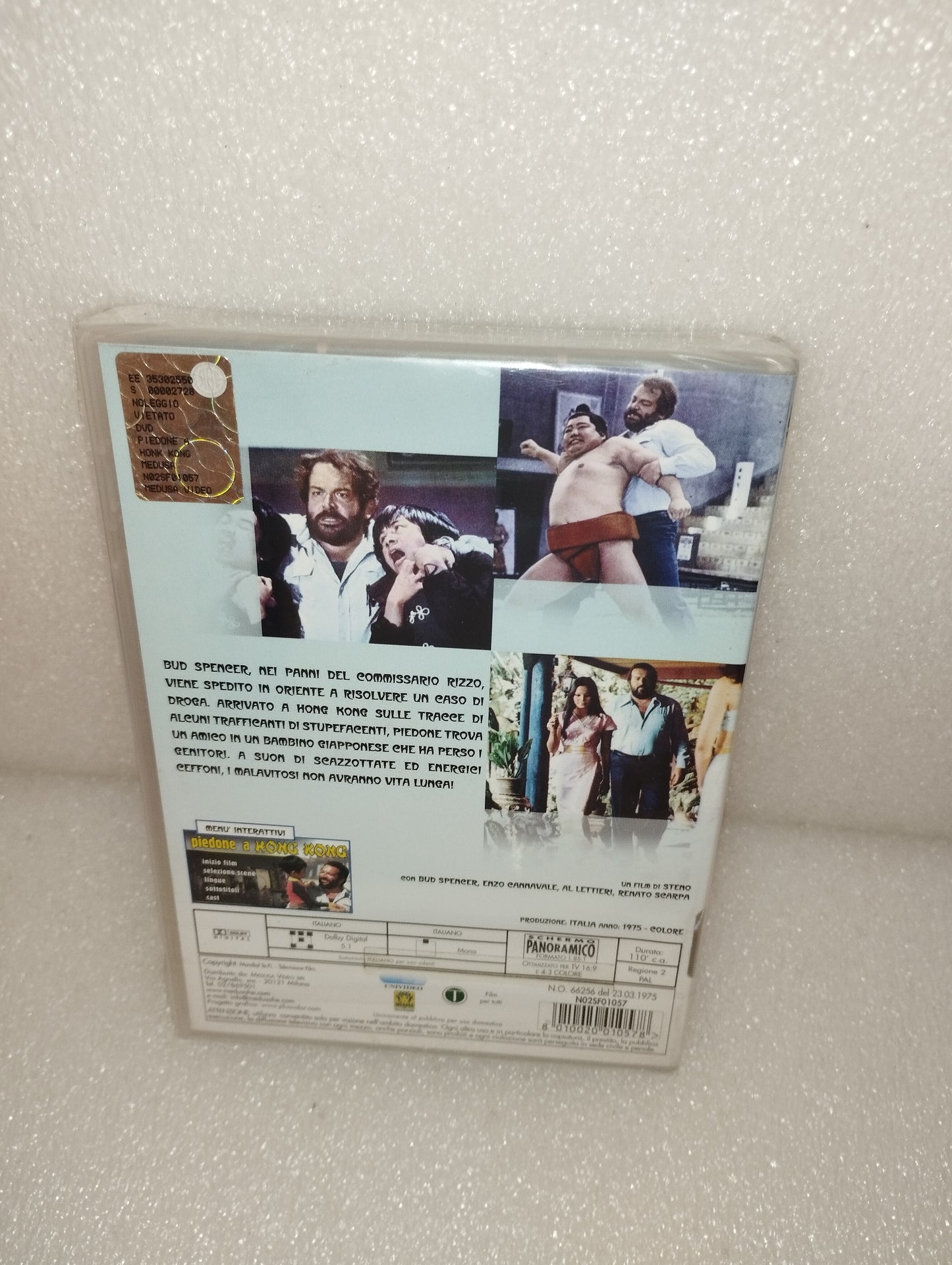 Piedone A Hong Kong Bud Spencer DVD Medusa
Regia di Steno sigillato