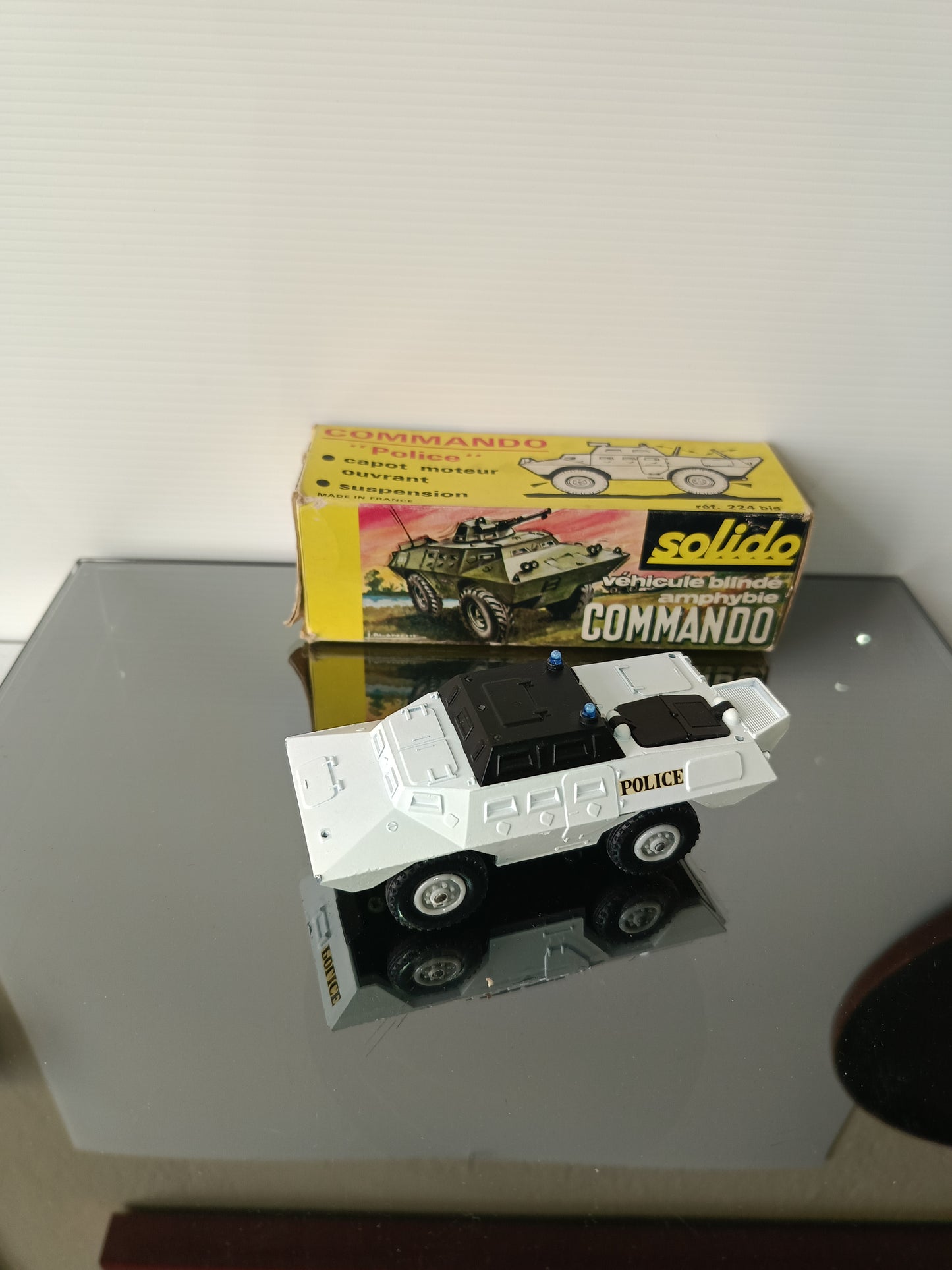 Commando XM706 Police
Prodotto nel 1970 da Solido cod.224 bis
Made in France