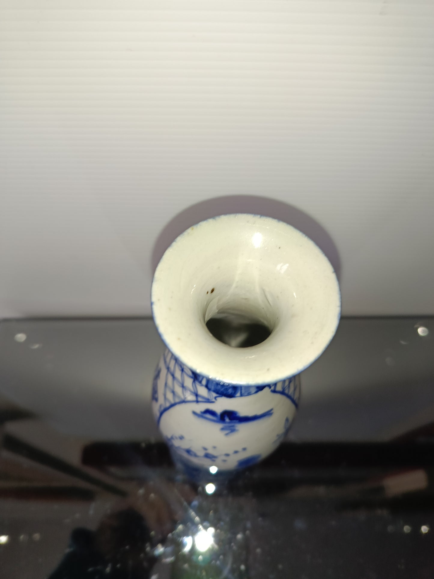 Vaso Rex Hotel In Ceramica Vintage