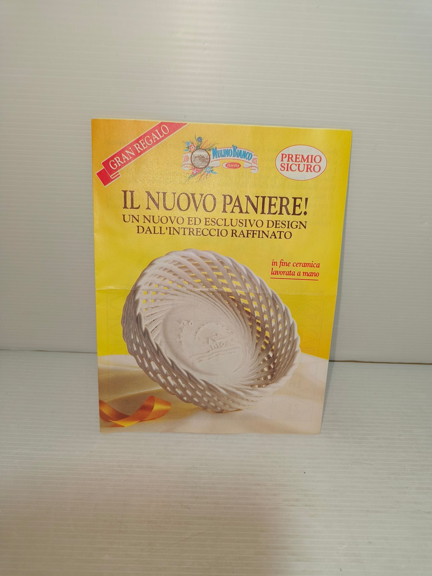 Depliant pubblicitario raccolta punti Mulino Bianco, anni 90