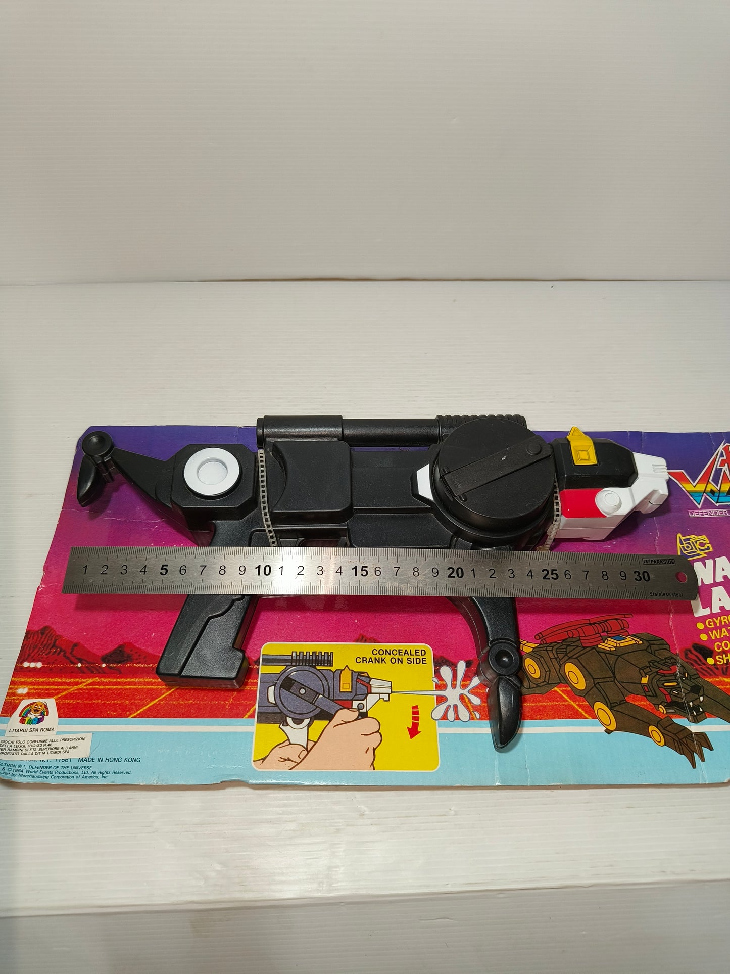 Water Laser Water Gun Voltron, Litardi original 1984