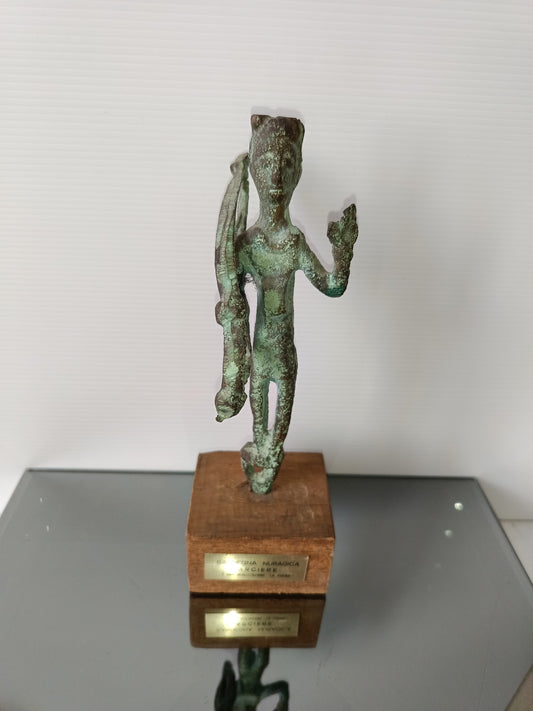 Sardegna Nuragica Arciere
La Fucina di Franco Fontanarosa
In Bronzo con base in legno