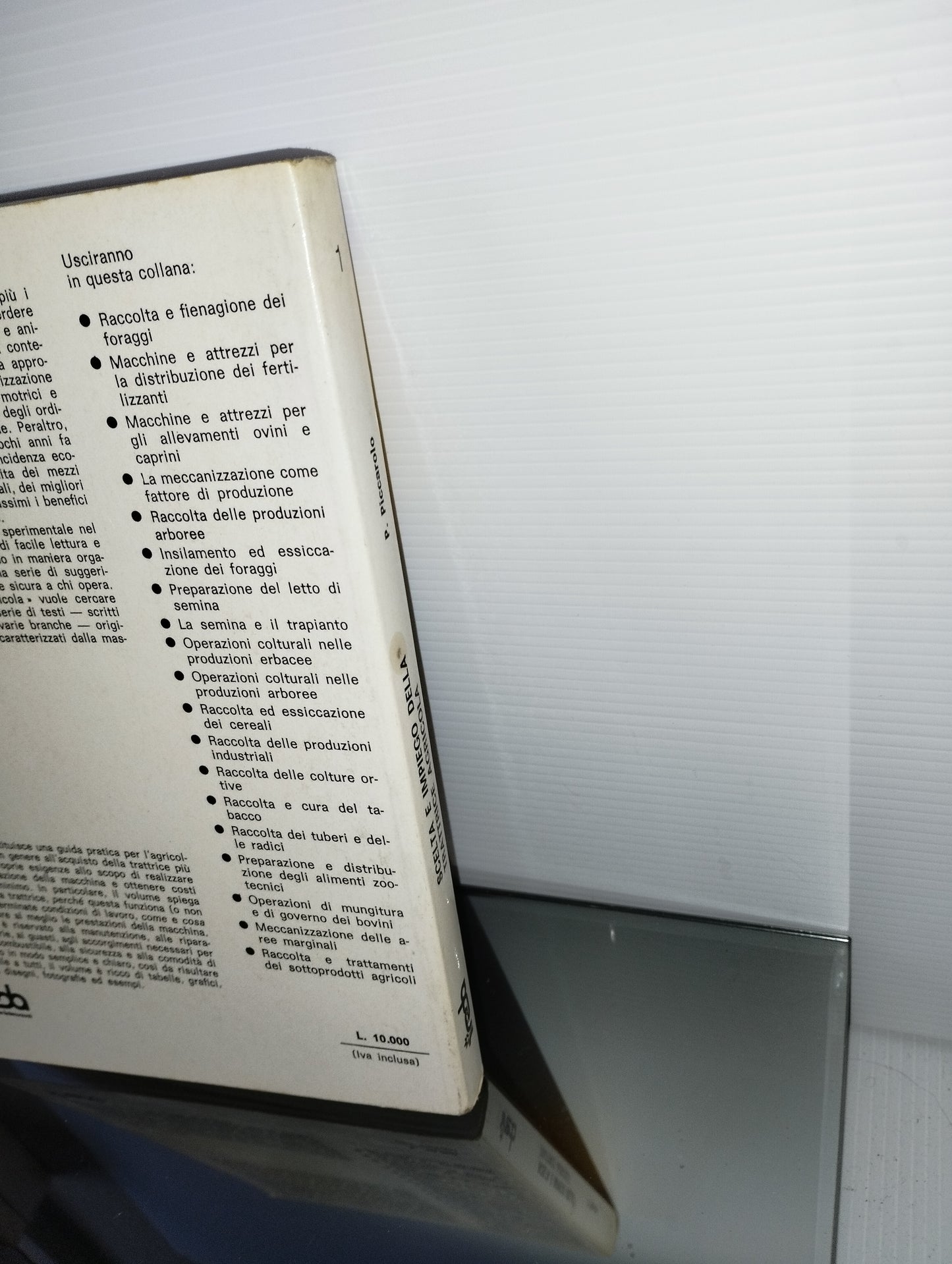 Scelta e Impiego della trattrice agricola Piccarolo