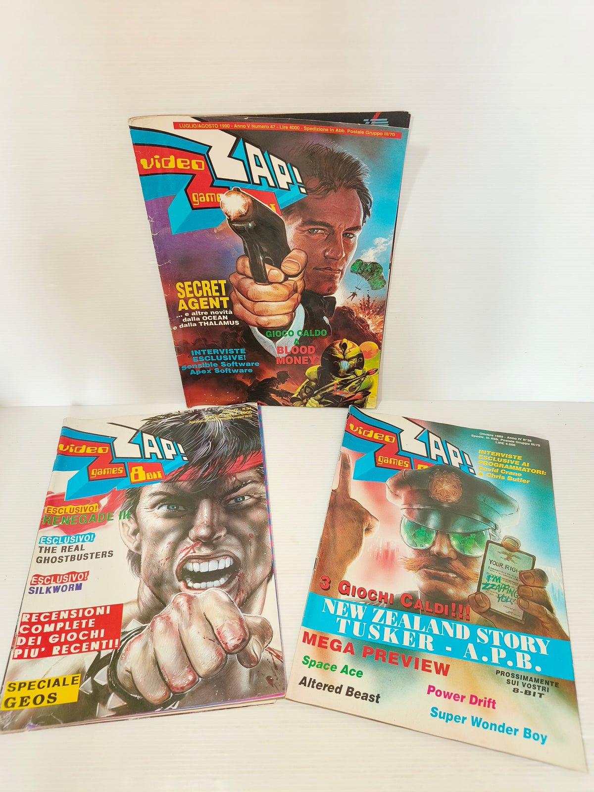 Riviste Zap Videogames 8 bit anni 80-90