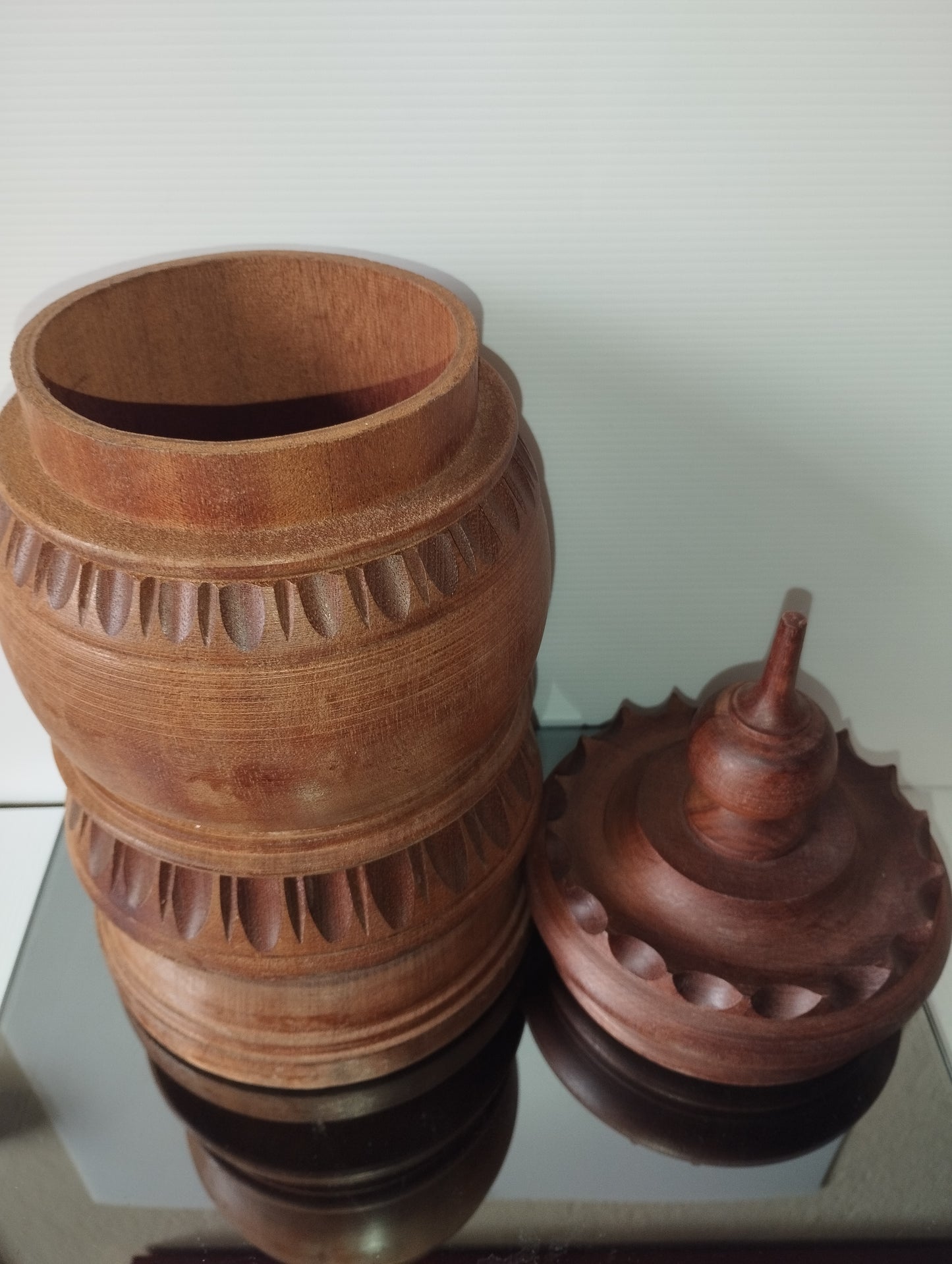 Grolla Valdostana In Legno Vintage